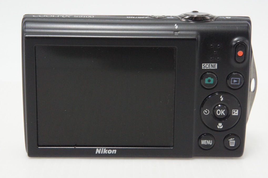良品 Nikon ニコン COOLPIX S5100 コンパクトデジタルカメラ スマートブラック 元箱付 260727d