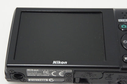 良品 Nikon ニコン COOLPIX S5100 コンパクトデジタルカメラ スマートブラック 元箱付 260727d