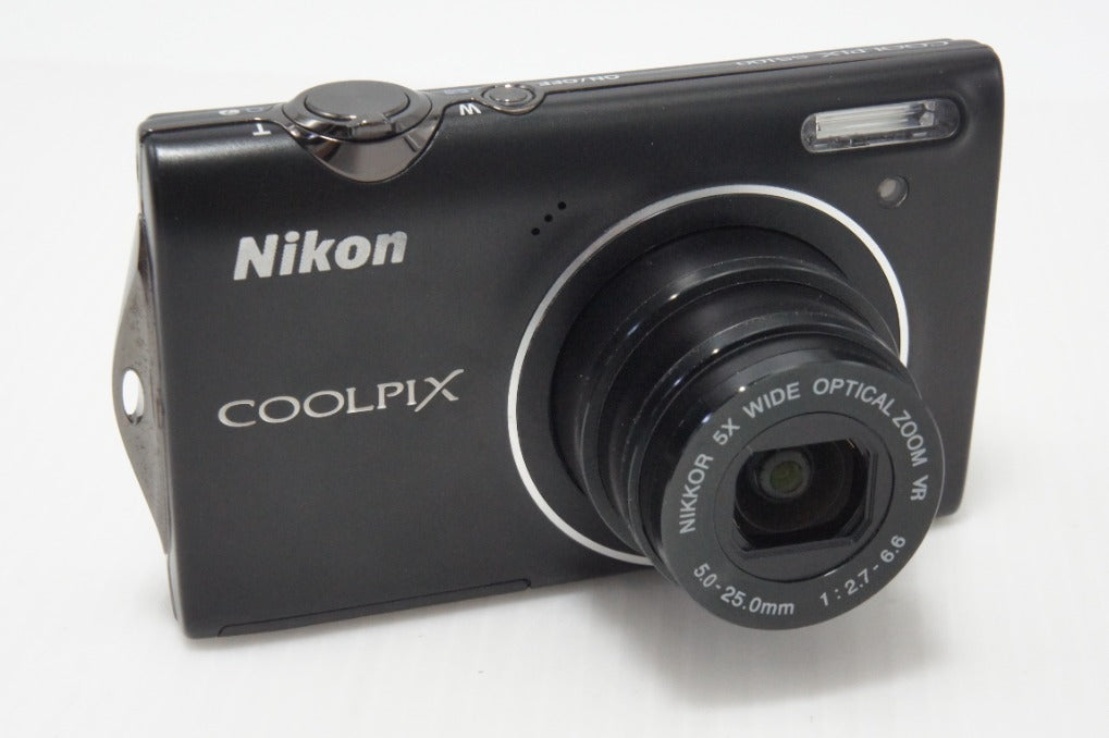 良品 Nikon ニコン COOLPIX S5100 コンパクトデジタルカメラ スマートブラック 元箱付 260727d