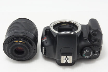 良品 Canon キヤノン EOS Kiss X50 ボディ + EF-S 18-55mm IS II レンズキット デジタル一眼レフカメラ 260727g