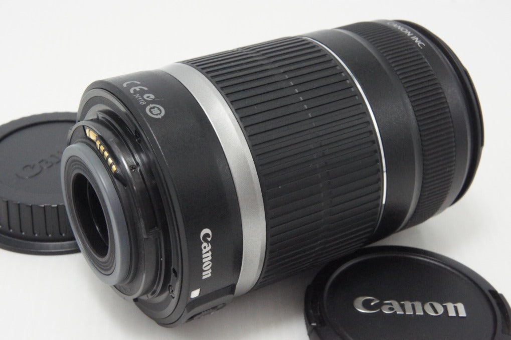 美品 Canon キヤノン EF-S 55-250mm F4-5.6 IS APS-C ズームレンズ 260727h
