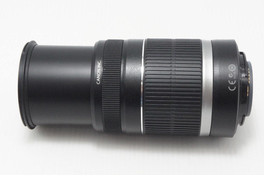 美品 Canon キヤノン EF-S 55-250mm F4-5.6 IS APS-C ズームレンズ 260727h