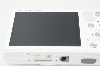 美品 Canon キヤノン PowerShot SX610 HS コンパクトデジタルカメラ ホワイト 元箱付 260727i