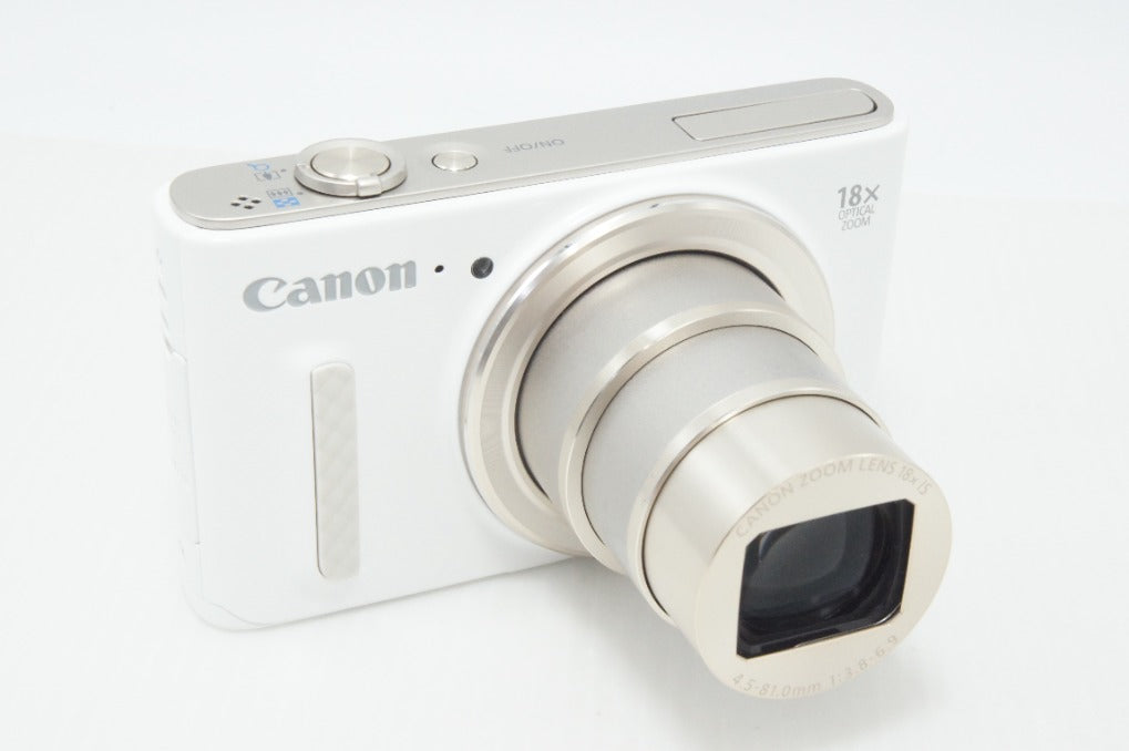 美品 Canon キヤノン PowerShot SX610 HS コンパクトデジタルカメラ ホワイト 元箱付 260727i