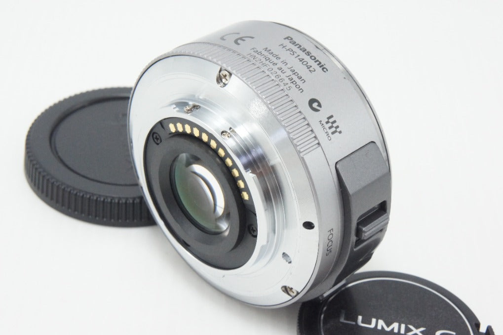 Panasonic LUMIX G X VARIO PZ 14-42mm F3.5-5.6 ASPH. POWER O.I.S. H-PS14042 マイクロフォーサーズ シルバー 260727k