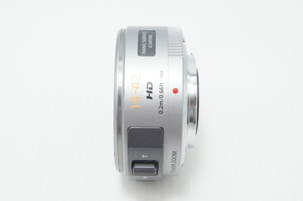 Panasonic LUMIX G X VARIO PZ 14-42mm F3.5-5.6 ASPH. POWER O.I.S. H-PS14042 マイクロフォーサーズ シルバー 260727k