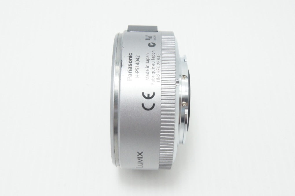 Panasonic LUMIX G X VARIO PZ 14-42mm F3.5-5.6 ASPH. POWER O.I.S. H-PS14042 マイクロフォーサーズ シルバー 260727k