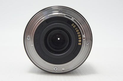 Canon キヤノン EF-M 11-22mm F4-5.6 IS STM ブラック EF-Mマウント APS-C ズームレンズ フード付 260728ac