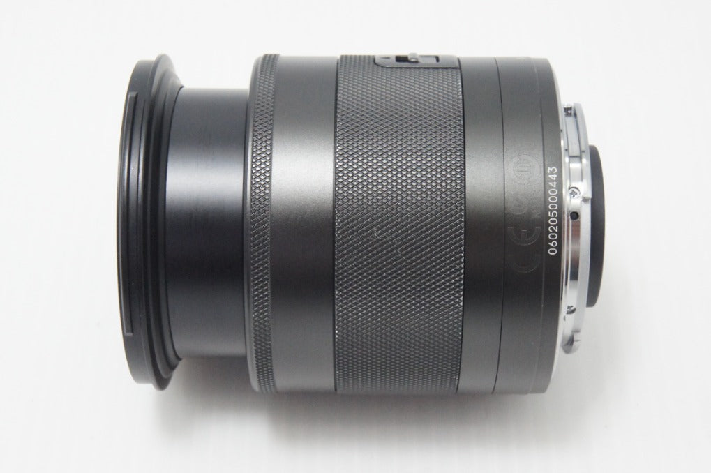 Canon キヤノン EF-M 11-22mm F4-5.6 IS STM ブラック EF-Mマウント APS-C ズームレンズ フード付 260728ac