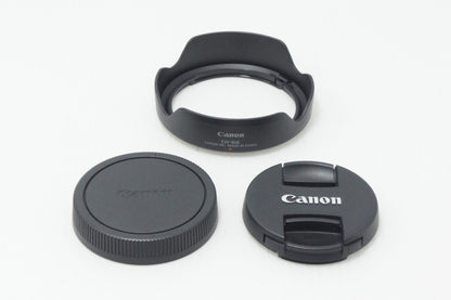 Canon キヤノン EF-M 11-22mm F4-5.6 IS STM ブラック EF-Mマウント APS-C ズームレンズ フード付 260728ac