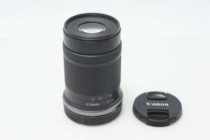美品 Canon キヤノン RF-S 55-210mm F5-7.1 IS STM RFマウント APS-C ズームレンズ 260728ad