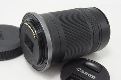 美品 Canon キヤノン RF-S 55-210mm F5-7.1 IS STM RFマウント APS-C ズームレンズ 260728ad