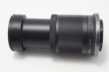 美品 Canon キヤノン RF-S 55-210mm F5-7.1 IS STM RFマウント APS-C ズームレンズ 260728ad