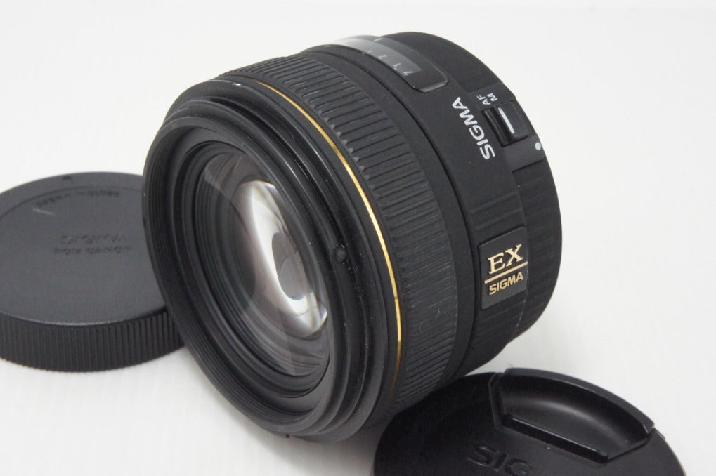 良品 SIGMA シグマ 30mm F1.4 EX DC HSM Canon キヤノン EFマウント APS-C 単焦点レンズ 260728af