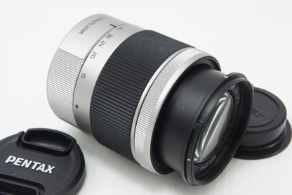 良品 PENTAX ペンタックス 06 TELEPHOTO ZOOM 15-45mm F2.8 シルバー ズームレンズ 260728ai