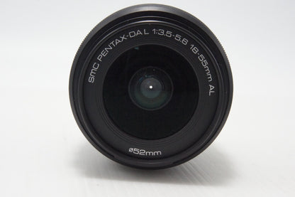 PENTAX smc PENTAX DA L 18-55mm F3.5-5.6 AL APS-C Zoom Lens 260728i