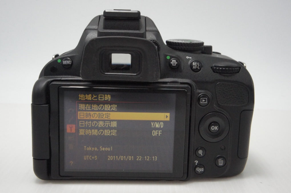 Nikon ニコン D5100 ボディ + AF-S DX NIKKOR 18-55mm VR レンズキット デジタル一眼レフカメラ 260728j