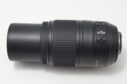 美品 Nikon ニコン AF-S DX NIKKOR 55-300mm F4.5-5.6G ED VR APS-C ズームレンズ フード付 260728k