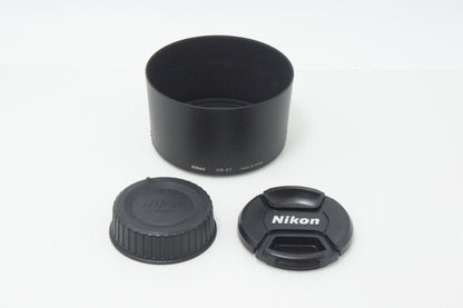 美品 Nikon ニコン AF-S DX NIKKOR 55-300mm F4.5-5.6G ED VR APS-C ズームレンズ フード付 260728k