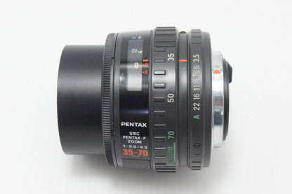 良品 ペンタックス smc PENTAX-F ZOOM 35-70mm F3.5-4.5 ズームレンズ Kマウント 260728n