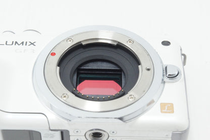 Panasonic パナソニック LUMIX DMC-GF3 ボディ ミラーレス一眼カメラ ホワイト 260728p