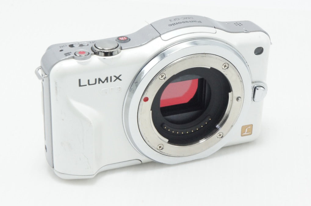 Panasonic パナソニック LUMIX DMC-GF3 ボディ ミラーレス一眼カメラ ホワイト 260728p