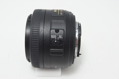 美品 Nikon ニコン AF-S DX NIKKOR 35mm F1.8G APS-C フード ポーチ付 260728x