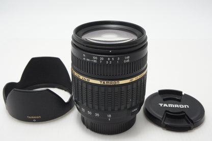 TAMRON タムロン AF 18-200mm F3.5-6.3 XR Di II LD Aspherical IF MACRO A14 Nikon Fマウント APS-C フード付 260728y