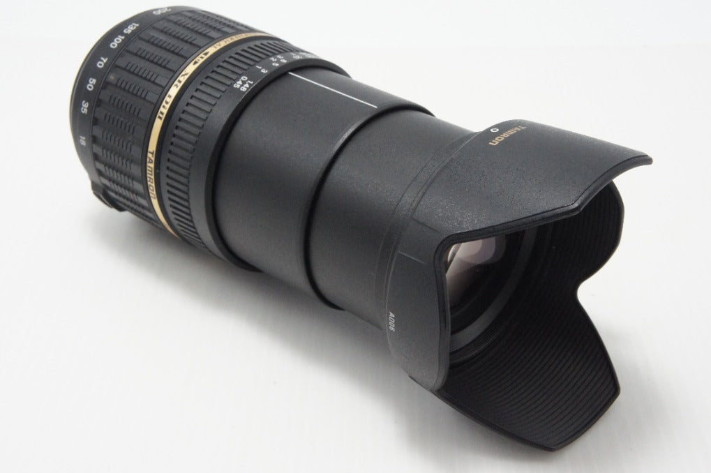 TAMRON タムロン AF 18-200mm F3.5-6.3 XR Di II LD Aspherical IF MACRO A14 Nikon Fマウント APS-C フード付 260728y