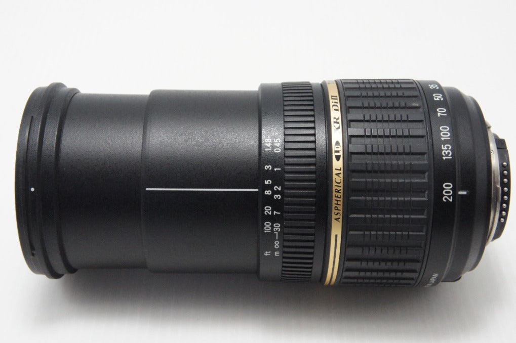 TAMRON タムロン AF 18-200mm F3.5-6.3 XR Di II LD Aspherical IF MACRO A14 Nikon Fマウント APS-C フード付 260728y