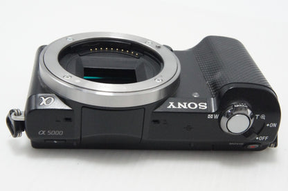 SONY ソニー α5000 ボディ ILCE-5000 ミラーレス一眼カメラ ブラック 260728z