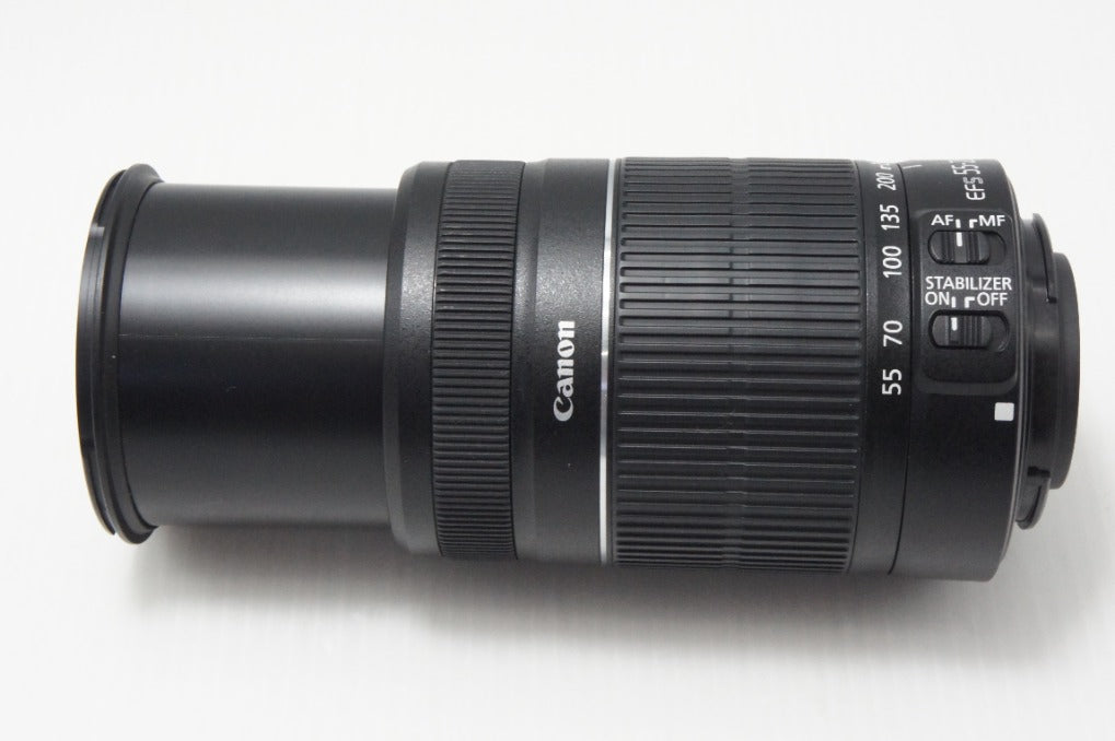美品 Canon キヤノン EF-S 55-250mm F4-5.6 IS II APS-C ズームレンズ 260729b