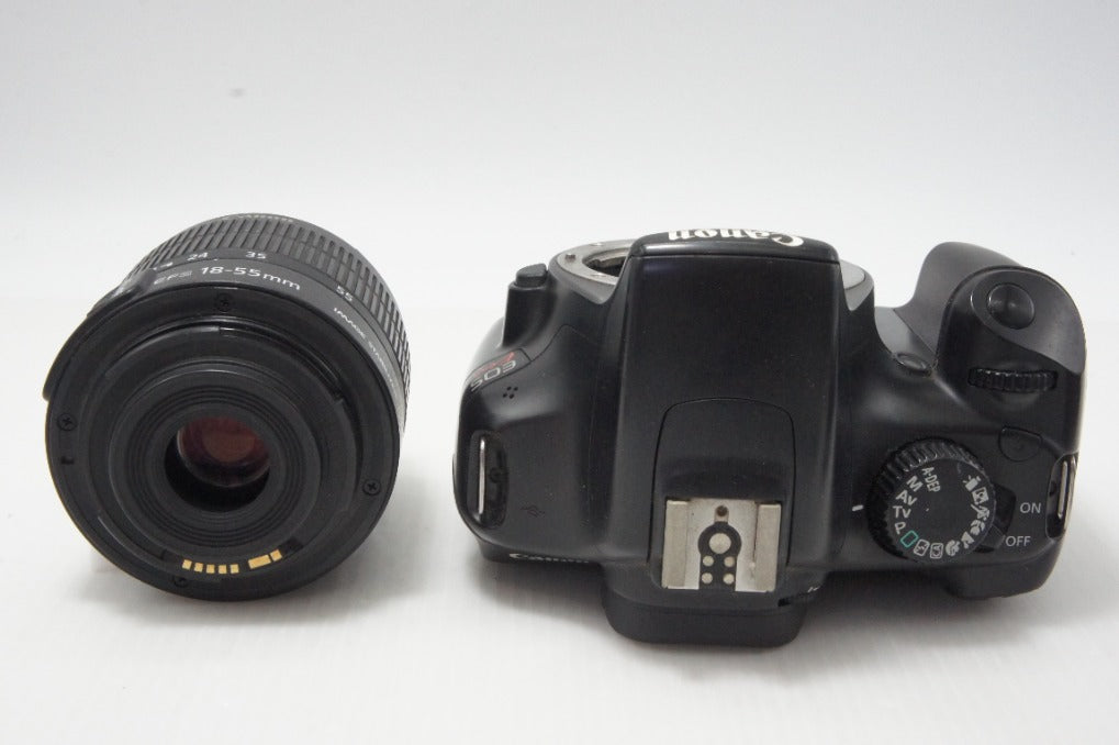 Canon キヤノン EOS Kiss X50 ボディ + EF-S 18-55mm IS II レンズキット デジタル一眼レフカメラ 260729c