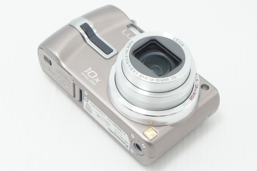 美品 Panasonic パナソニック LUMIX DMC-TZ3 コンパクトデジタルカメラ ブラウン ケース 元箱付 260729e