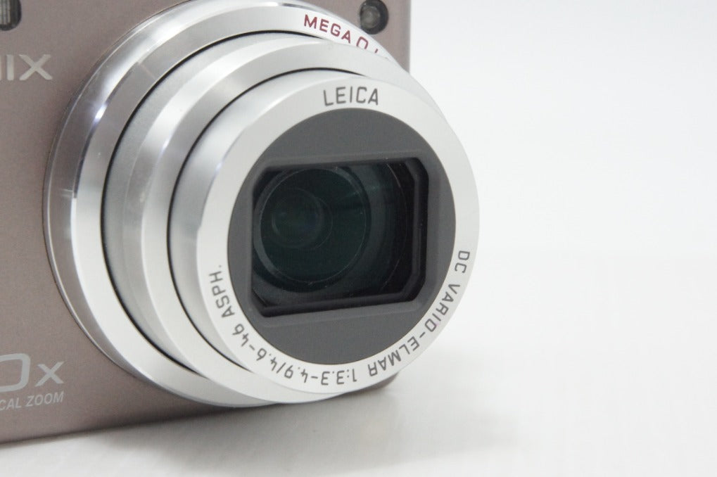 美品 Panasonic パナソニック LUMIX DMC-TZ3 コンパクトデジタルカメラ ブラウン ケース 元箱付 260729e