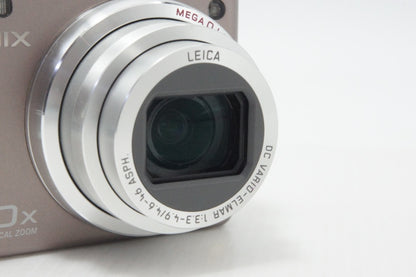 美品 Panasonic パナソニック LUMIX DMC-TZ3 コンパクトデジタルカメラ ブラウン ケース 元箱付 260729e