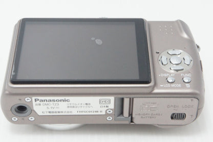 美品 Panasonic パナソニック LUMIX DMC-TZ3 コンパクトデジタルカメラ ブラウン ケース 元箱付 260729e