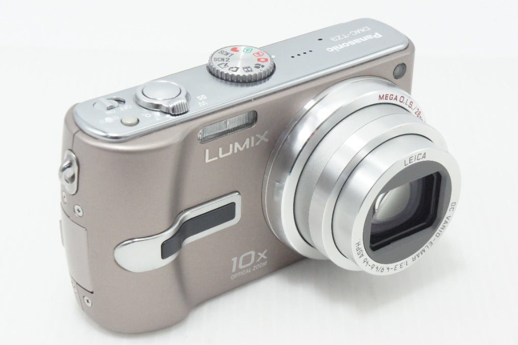 美品 Panasonic パナソニック LUMIX DMC-TZ3 コンパクトデジタルカメラ ブラウン ケース 元箱付 260729e