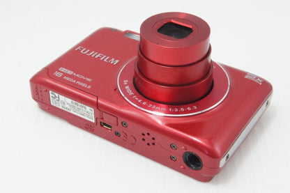 良品 FUJIFILM フジフィルム FinePix JX650 コンパクトデジタルカメラ レッド 260729m