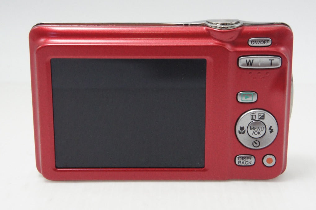 良品 FUJIFILM フジフィルム FinePix JX650 コンパクトデジタルカメラ レッド 260729m