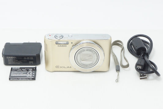 CASIO カシオ EXILIM EX-ZS190 コンパクトデジタルカメラ ゴールド 260729o