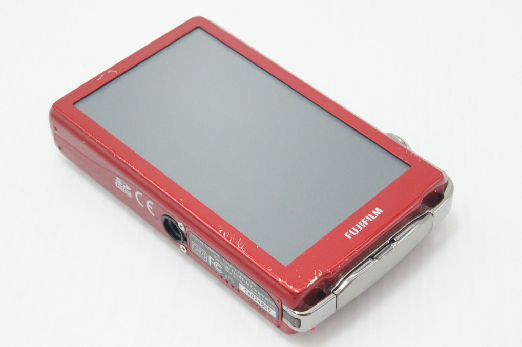 良品 FUJIFILM フジフィルム FinePix Z800EXR コンパクトデジタルカメラ レッド 元箱付 260729q