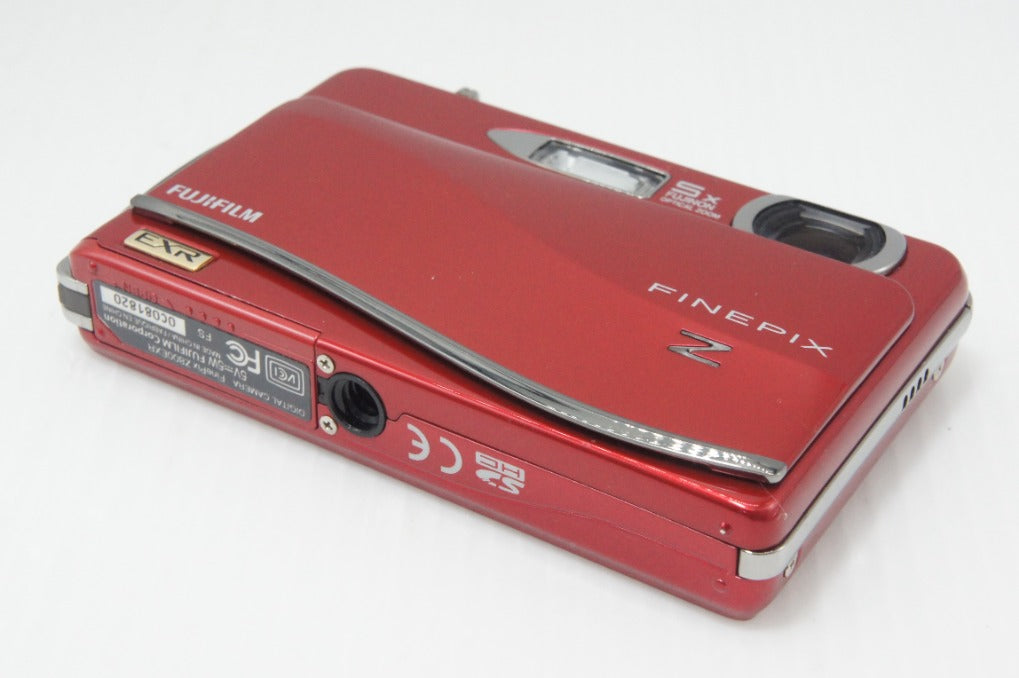 良品 FUJIFILM フジフィルム FinePix Z800EXR コンパクトデジタルカメラ レッド ケース付 260729r