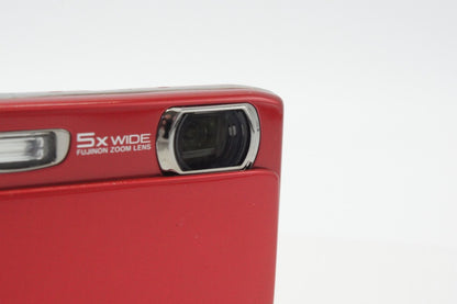 良品 FUJIFILM フジフィルム FinePix Z900EXR コンパクトデジタルカメラ レッド 元箱付 260729s