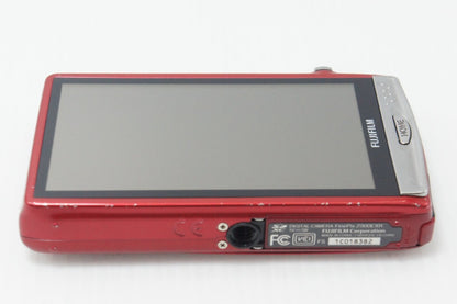 良品 FUJIFILM フジフィルム FinePix Z900EXR コンパクトデジタルカメラ レッド 元箱付 260729s