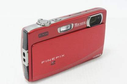 良品 FUJIFILM フジフィルム FinePix Z900EXR コンパクトデジタルカメラ レッド 元箱付 260729s