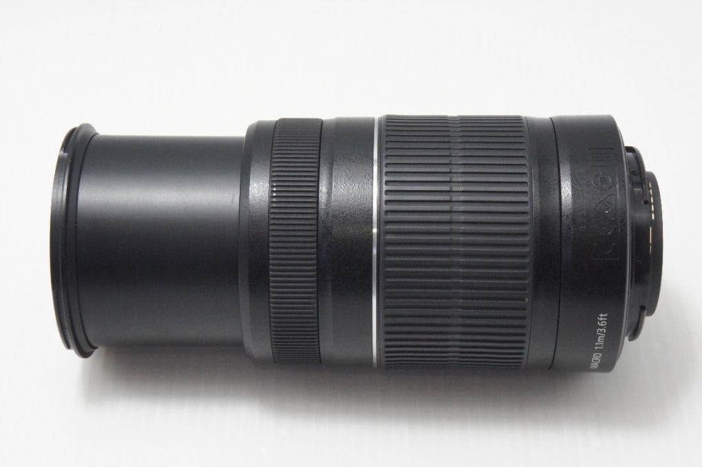 美品 Canon キヤノン EF-S 55-250mm F4-5.6 IS II APS-C ズームレンズ 260729t
