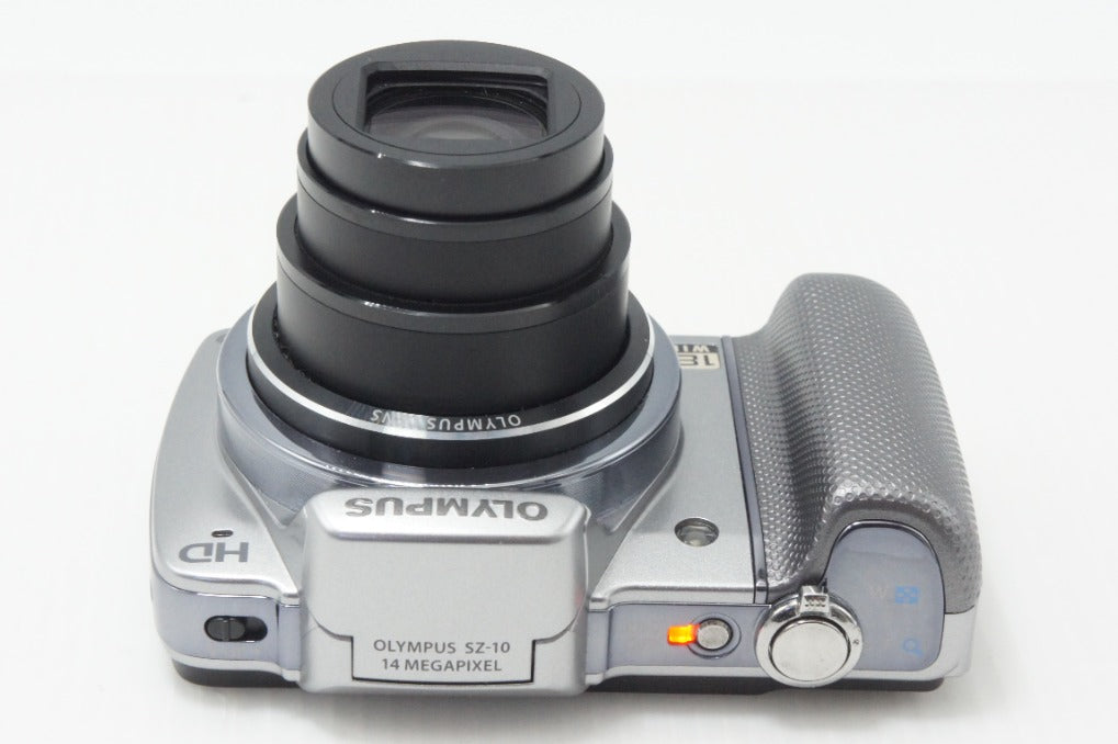 美品 OLYMPUS オリンパス SZ-10 コンパクトデジタルカメラ シルバー 元箱付 260730a