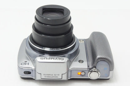 美品 OLYMPUS オリンパス SZ-10 コンパクトデジタルカメラ シルバー 元箱付 260730a