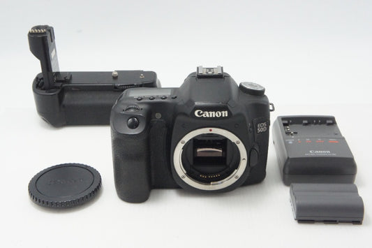 Canon キヤノン EOS 50D ボディ デジタル一眼レフカメラ ロワ製互換品 バッテリーグリップ付 260730aa